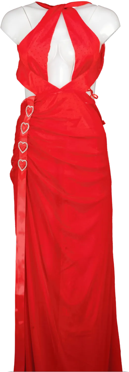 Alamour Red Harlow Dress UK XS