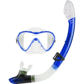 Aviator Mask and Snorkel Set - Blue