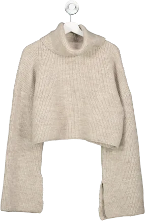 Birgitte Herskind Beige Aimee Knit Turtleneck UK L