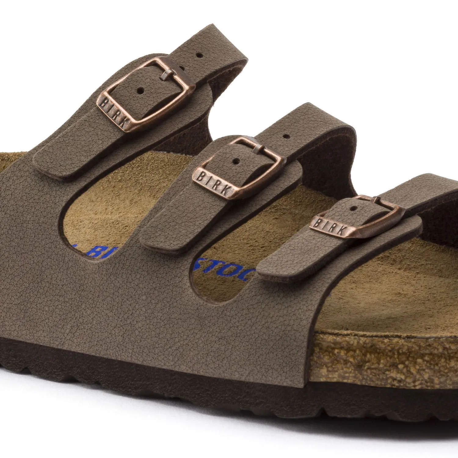 Birkenstock Classic, Florida SFB, Birko-Flor Nubuck, Regular Fit, Mocha