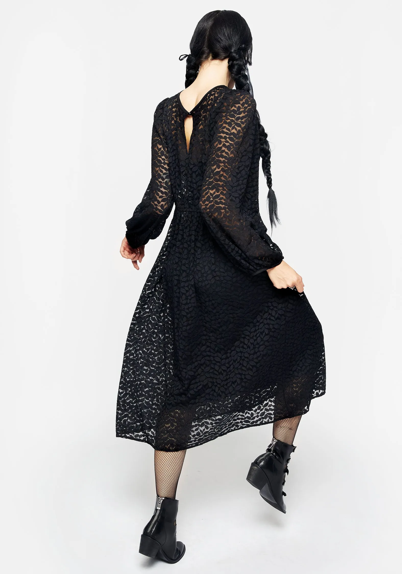 Blackwellia Lace Midi Dress