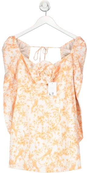 CAMI NYC Orange Swetha Dress UK XS