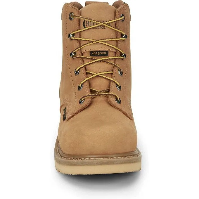 Chippewa Men's Northbound 6" WP 400G Insulated Work Boot -Wheat- NC2501