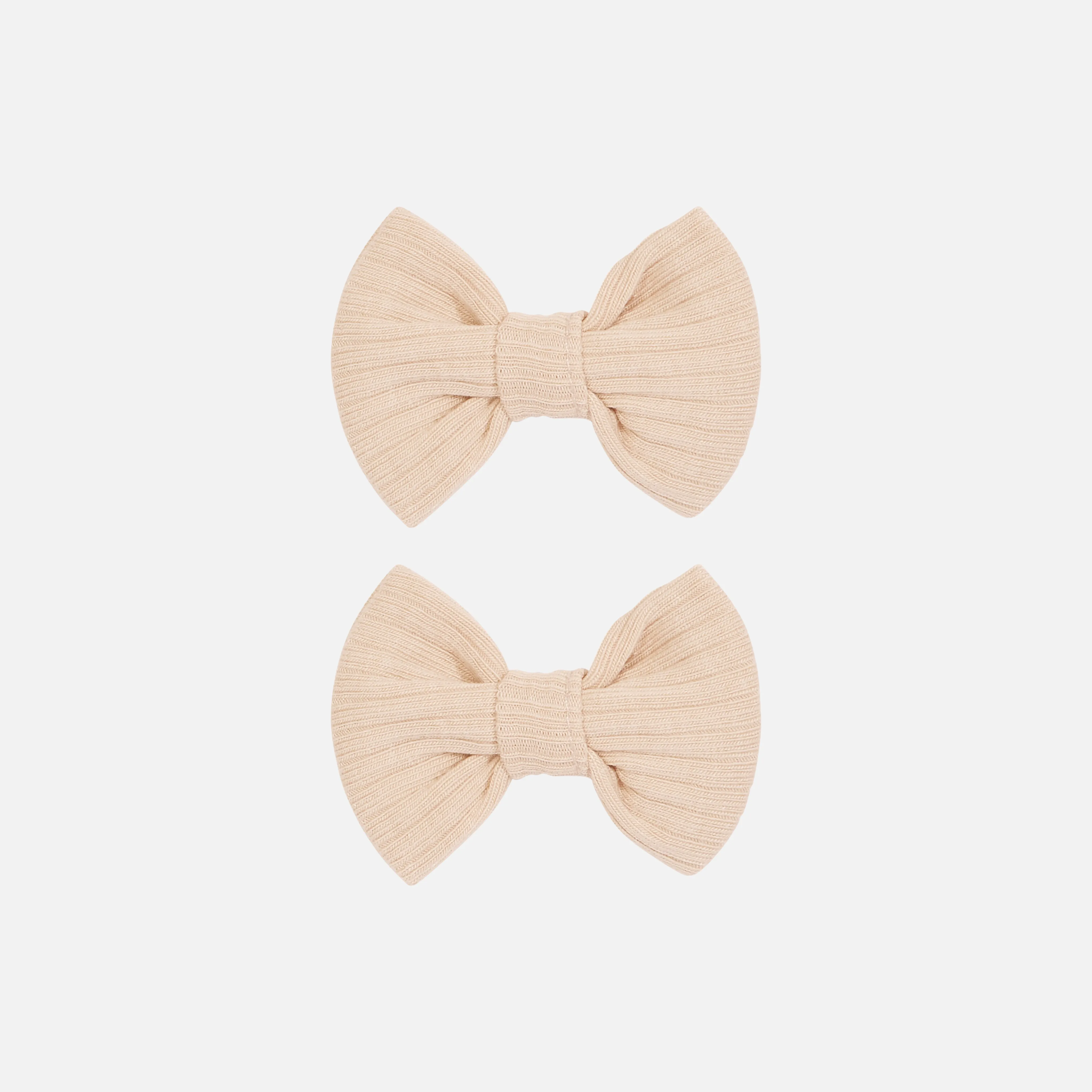 Cozy Mini Bows - Oatmeal