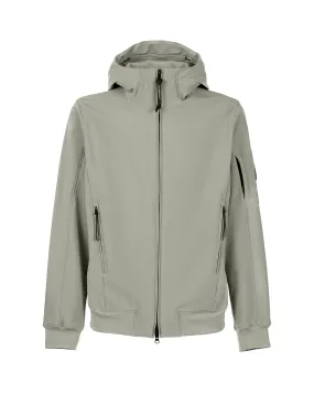 CP Company C.P. Shell-R Detachable Hood Jacket Silver Sage