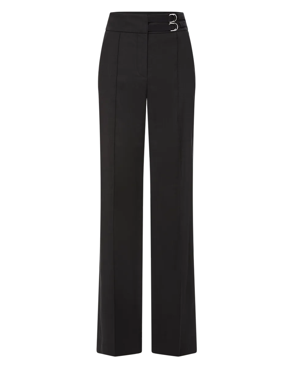 Cruz Stretch-Linen Pants