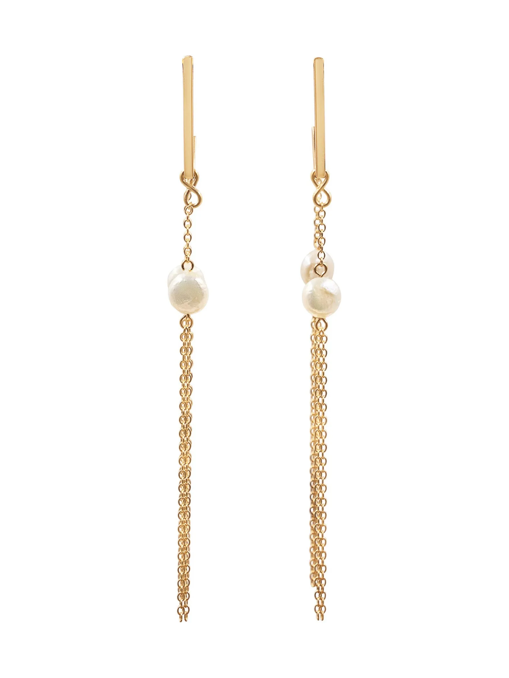 Doubelicious Large Pearl Earring