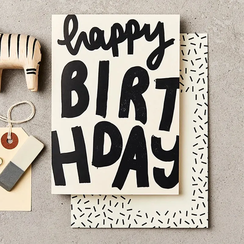 KATIE LEAMON | Happy Birthday Greeting Card