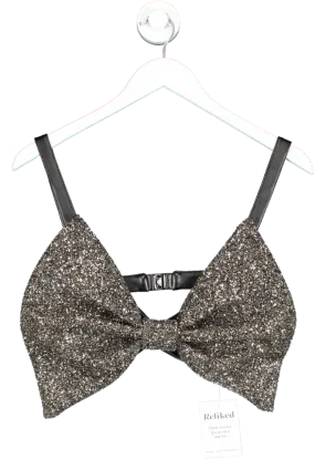 LIKA Metallic Shining Bow Top UK 10