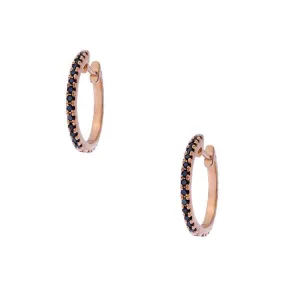 Lillian Rose Gold Black Diamond 1mm