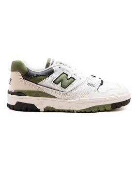 New Balance 550 Bianco Verde Militare