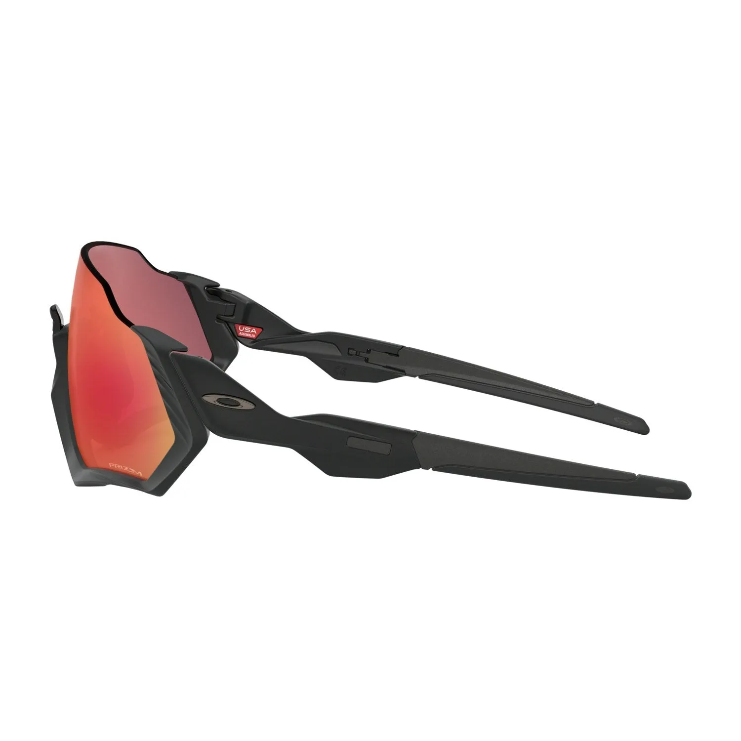 Oakley Flight Jacket Matte Black - Prizm Trail Torch