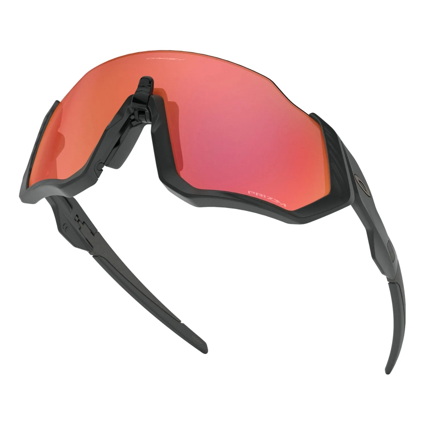 Oakley Flight Jacket Matte Black - Prizm Trail Torch