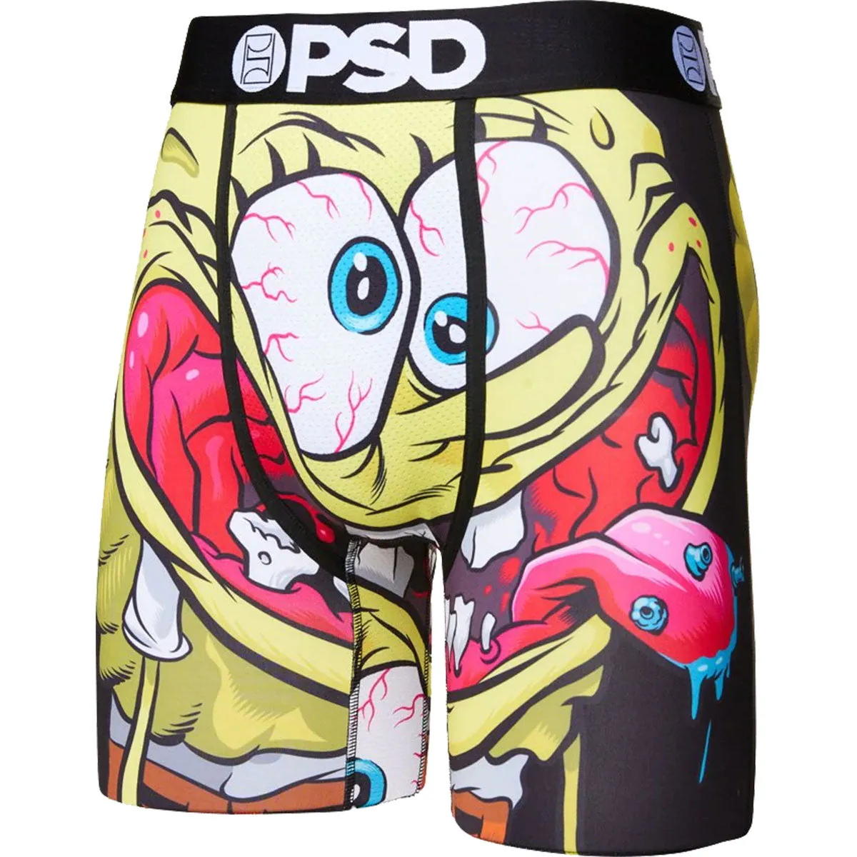 PSD Spongebob Krusty Pants Boxer Men's Bottom Underwear (Refurbished, Without Tags)