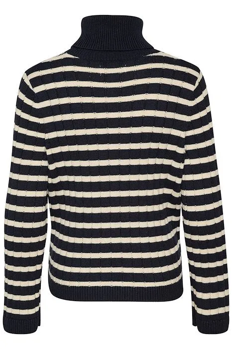 Pullover Calluna PW dark navy stripe