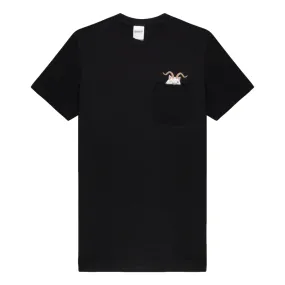 RIPNDIP KRAMPUS NERM POCKET TEE-BLACK