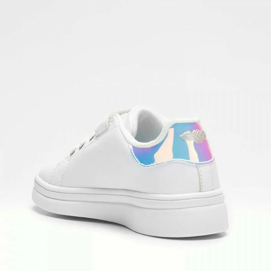 Scarpe bambina Lelli Kelly - Art. LK1828 sneakers con strappo bianco casual