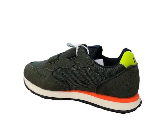 Sun68 baby sneakers Tom Fluo Z42302B 74 dark military