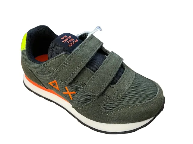 Sun68 baby sneakers Tom Fluo Z42302B 74 dark military