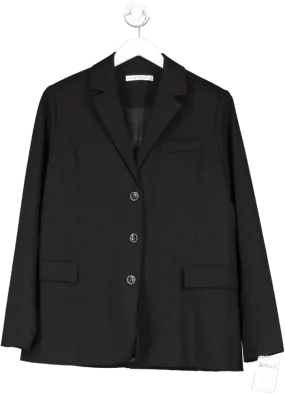 Third Form Black Reset Tailored Single Breast Blazer UK 8