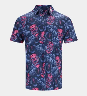 TIKI POLO - NAVY / PINK