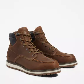 Timberland Pro Men's Irvine 6" Soft Work Boot -Brown- TB0A42TY214