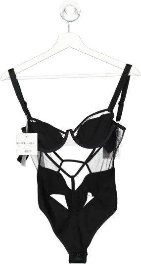 Undress Code Black Remember Me Bodysuit UK S